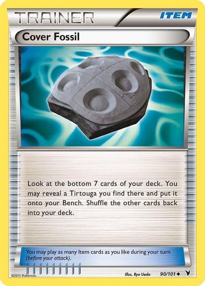 Cover Fossil Noble Victories Pokemon card