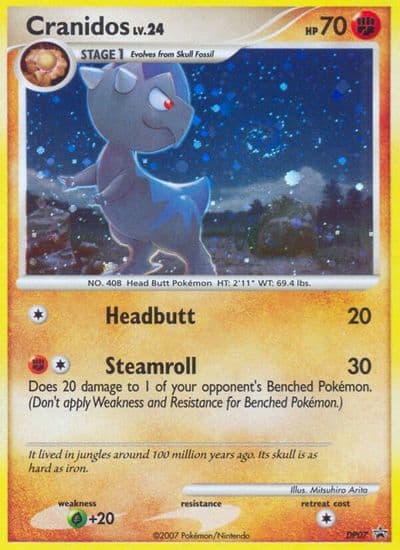 Cranidos - DP07 Diamond and Pearl Promos Pokemon card