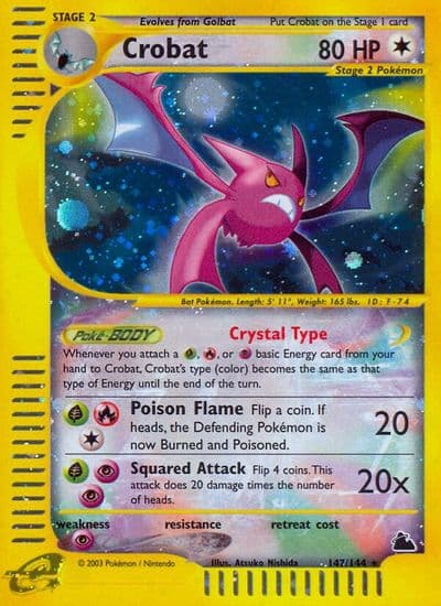 Crobat (147) Skyridge Pokemon card