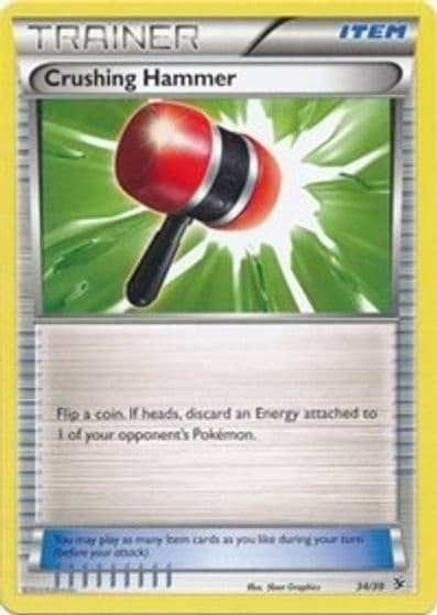 Crushing Hammer Kalos Starter Set Pokemon card