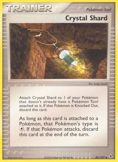 Crystal Shard Deoxys Pokemon card
