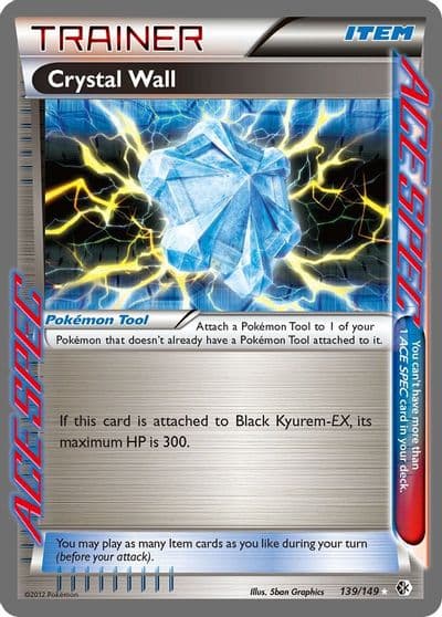Crystal Wall Boundaries Crossed Pokemon card