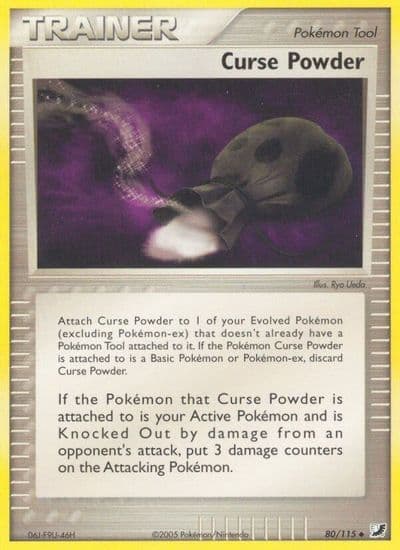 Curse Powder Unseen Forces Pokemon card