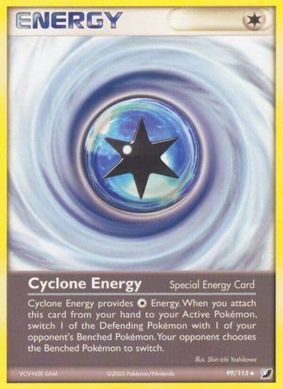 Cyclone Energy Unseen Forces Pokemon card