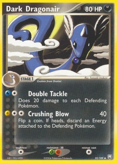 Dark Dragonair Team Rocket Returns Pokemon card