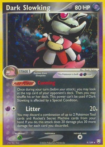 Dark Slowking Team Rocket Returns Pokemon card