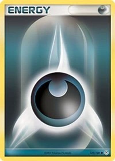Darkness Energy Diamond and Pearl Pokemon card
