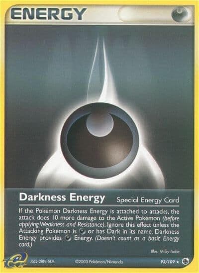 Darkness Energy (Special) Ruby and Sapphire Pokemon card