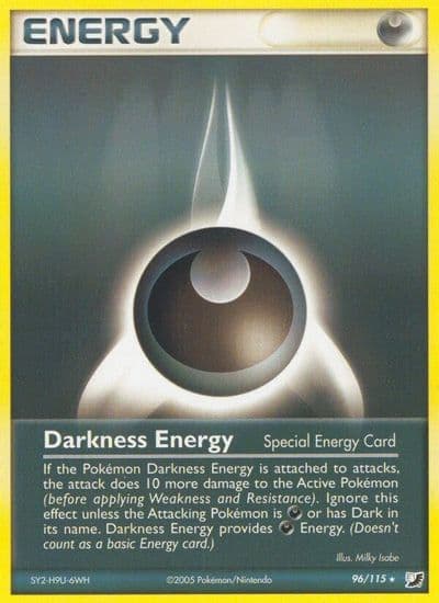 Darkness Energy (Special) Unseen Forces Pokemon card