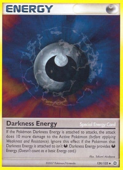 Darkness Energy Secret Wonders Pokemon card