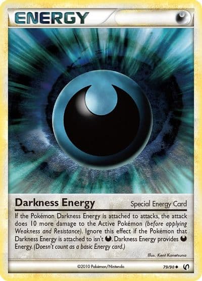 Darkness Energy (Special) Undaunted Pokemon card