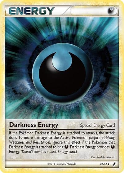 Darkness Energy Special Call of Legends Pokemon card