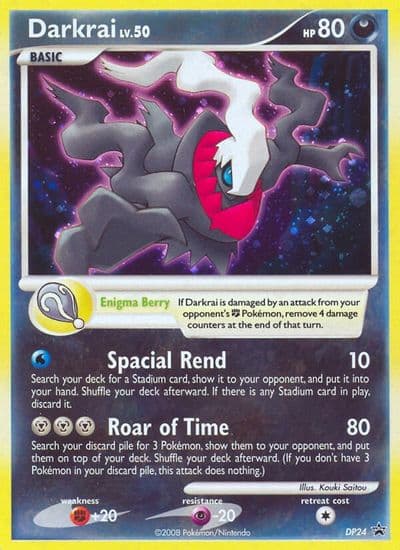 Darkrai - DP24 Diamond and Pearl Promos Pokemon card