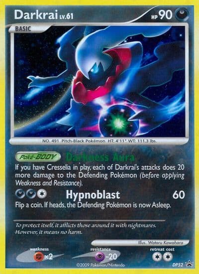 Darkrai - DP52 Diamond and Pearl Promos Pokemon card