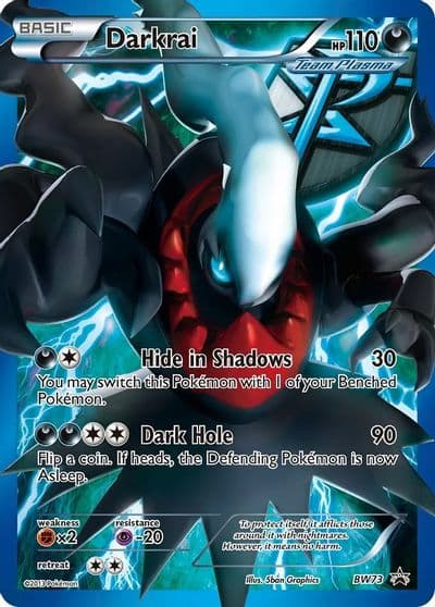 Darkrai (Team Plasma) - BW73 Black and White Promos Pokemon card