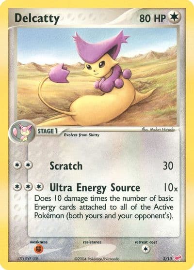 Delcatty EX Trainer Kit 1: Latias & Latios Pokemon card