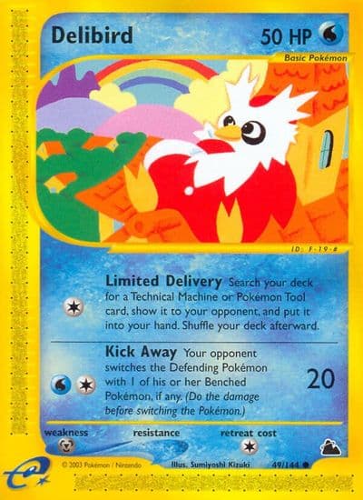 Delibird Skyridge Pokemon card