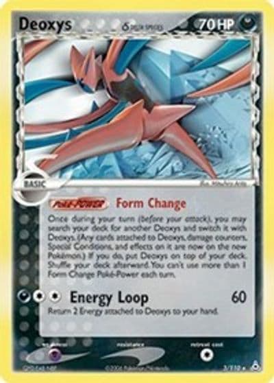 Deoxys (Delta Species - Attack Forme) Holon Phantoms Pokemon card