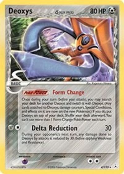 Deoxys (Delta Species - Defense Forme) Holon Phantoms Pokemon card