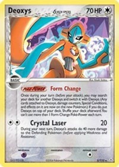 Deoxys (Delta Species - Normal Forme) Holon Phantoms Pokemon card