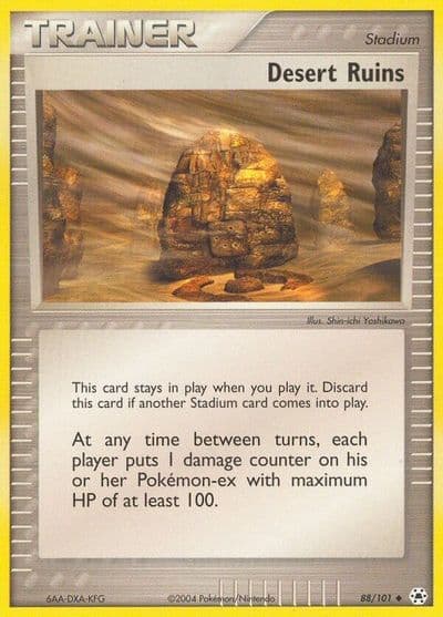 Desert Ruins Hidden Legends Pokemon card