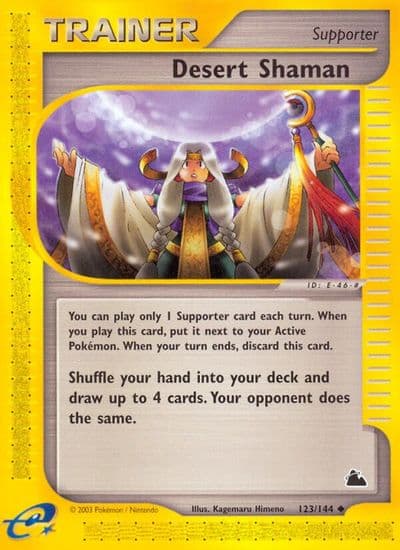 Desert Shaman Skyridge Pokemon card