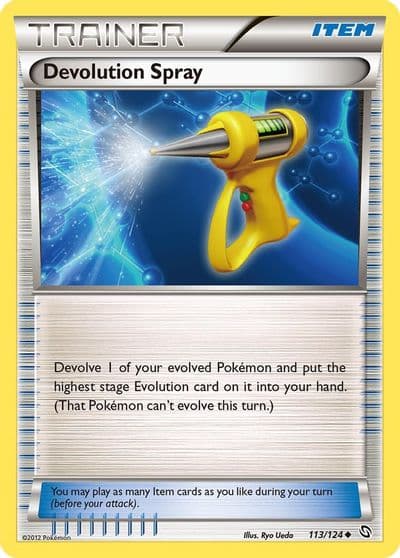 Devolution Spray Dragons Exalted Pokemon card