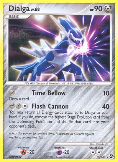Dialga Great Encounters Pokemon card