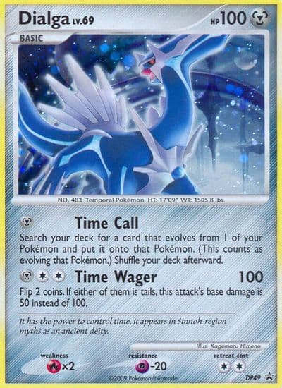 Dialga - DP49 Diamond and Pearl Promos Pokemon card