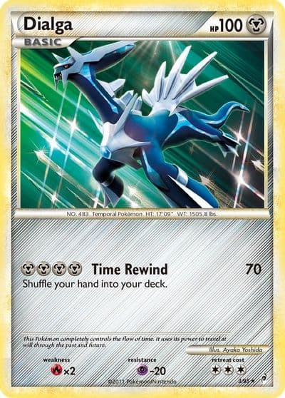 Dialga Call of Legends Pokemon card