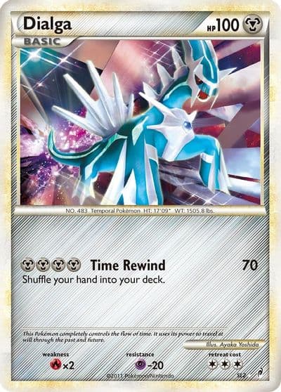 Dialga (Shiny) Call of Legends Pokemon card