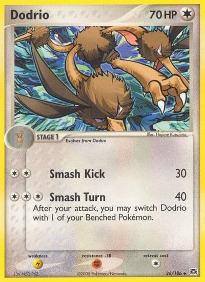 Dodrio Emerald Pokemon card