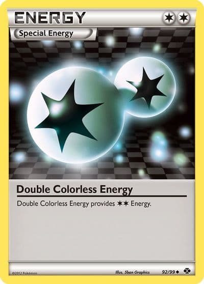 Double Colorless Energy Next Destinies Pokemon card