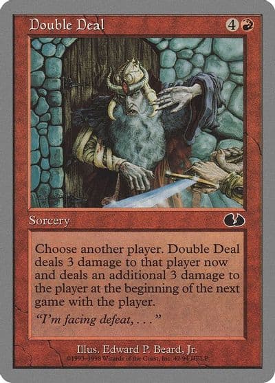 Double Deal Unglued Magic card