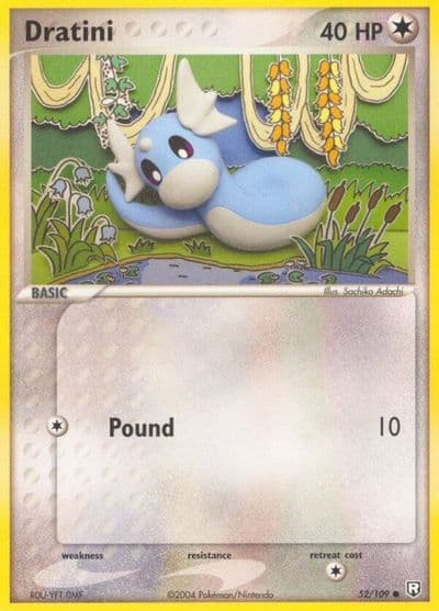 Dratini Team Rocket Returns Pokemon card