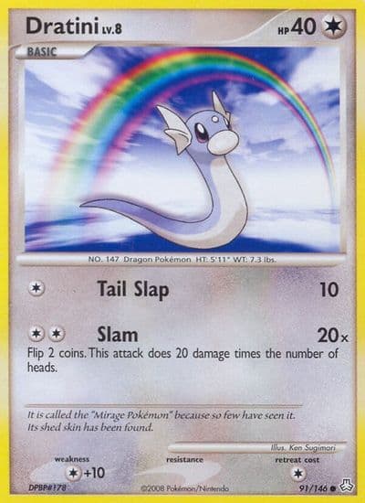 Dratini Legends Awakened Pokemon card