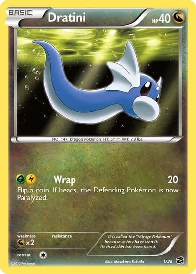 Dratini (1) Dragon Vault Pokemon card
