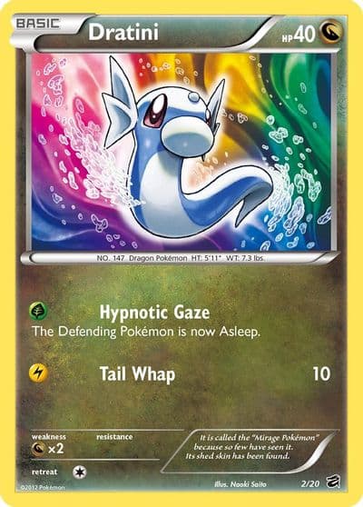Dratini (2) Dragon Vault Pokemon card