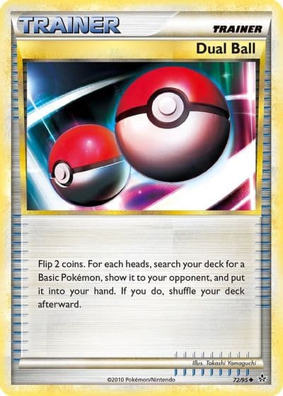 Dual Ball Unleashed Pokemon card
