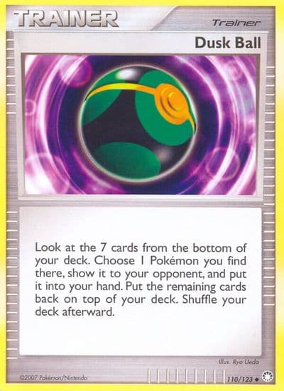 Dusk Ball Mysterious Treasures Pokemon card