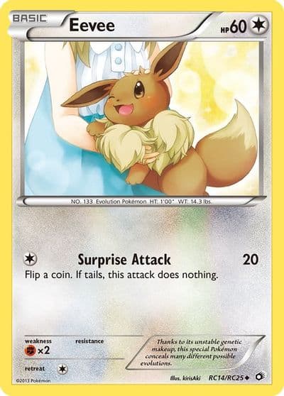 Eevee Legendary Treasures: Radiant Collection Pokemon card