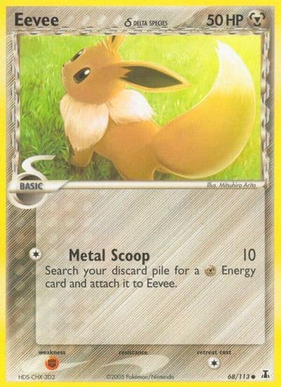 Eevee Delta Species Pokemon card