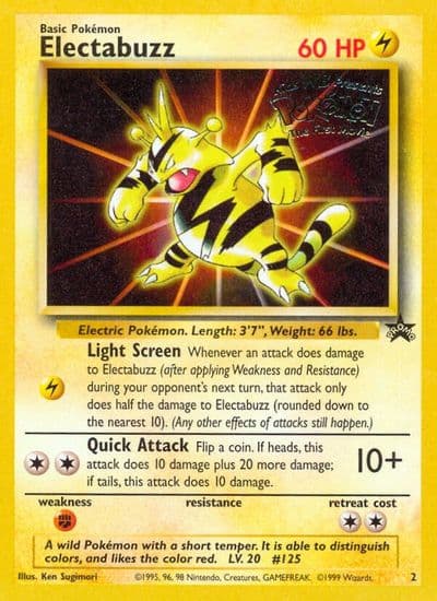 Electabuzz (Movie Promo) WoTC Promo Pokemon card