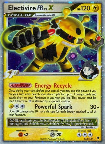 Electivire FB Lv.X Supreme Victors Pokemon card