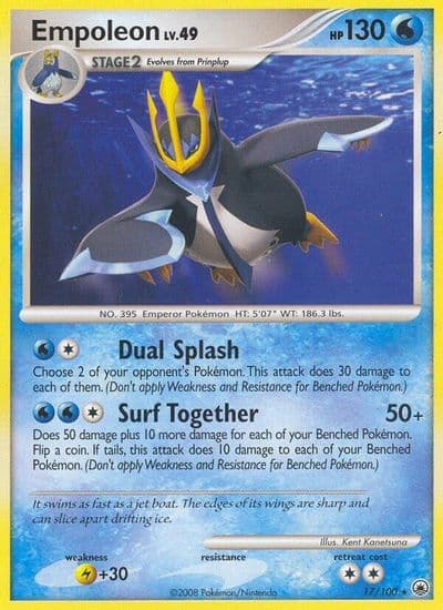 Empoleon Majestic Dawn Pokemon card