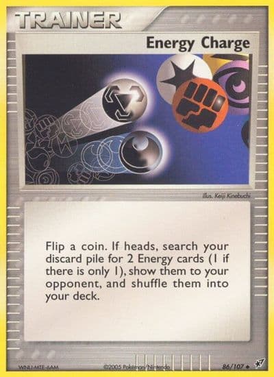 Energy Charge Deoxys Pokemon card