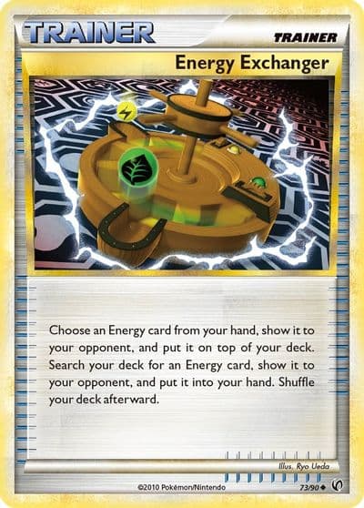 Energy Exchanger Undaunted Pokemon card