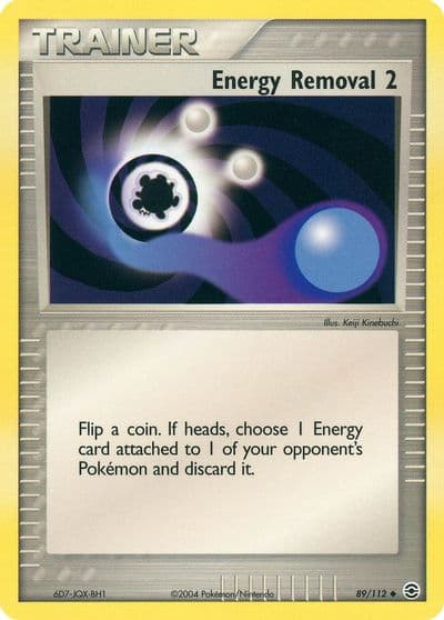 Energy Removal 2 FireRed & LeafGreen Pokemon card