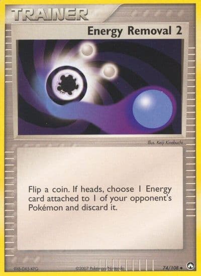 Energy Removal 2 Power Keepers Pokemon card