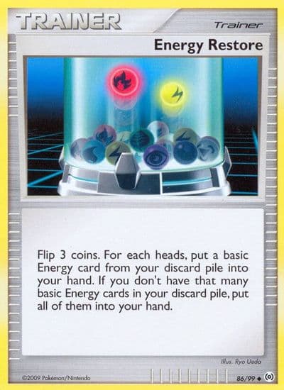 Energy Restore Arceus Pokemon card
